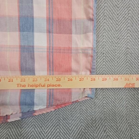 OG Weatherproof Vintage Shirt 2XL Short Sleeve Button Up Americana Normcore - Picture 12 of 16